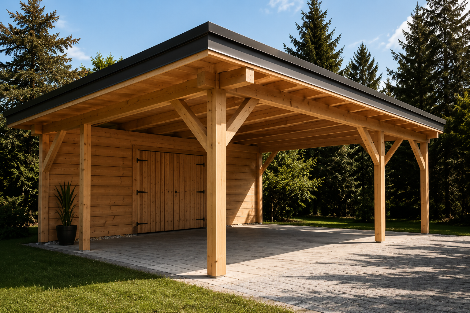 Garagen, Überdachungen & Carports